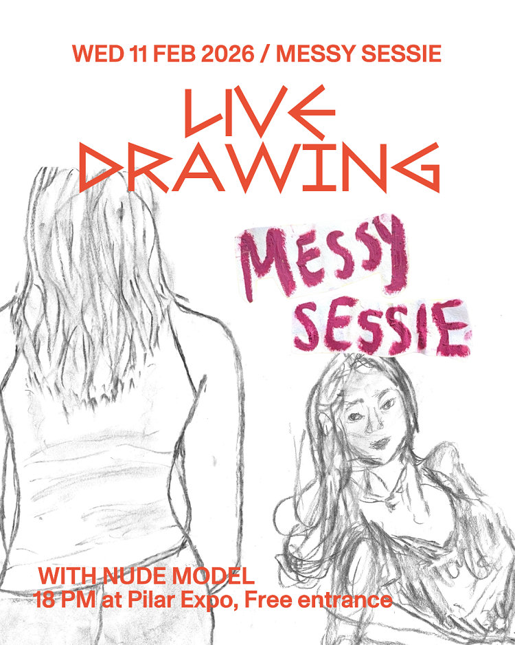 MESSY SESSIE: LIVE DRAWING W/ NUDE MODEL