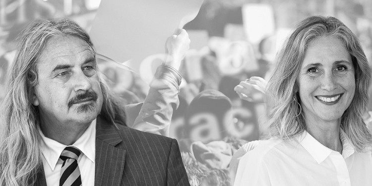 Democratie onder druk - studenten in gesprek met Ilja Leonard Pfeijffer en Karen Celis