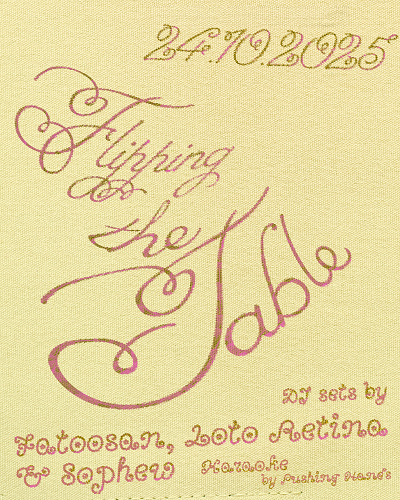 Flipping the Table closing