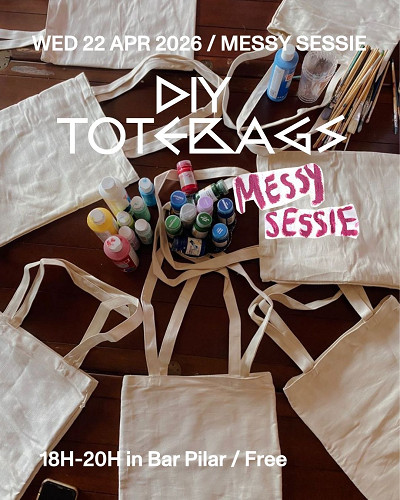 Messy Sessie - DIY Totebags